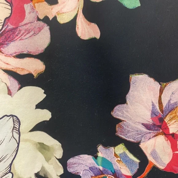 ASOS | Abstract Floral Midi Dress - Picture 5 of 6